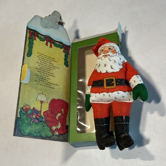 NWT Santa Claus Holiday Doll Soft Toy Hallmark Collectible Series in Box - Picture 2 of 10